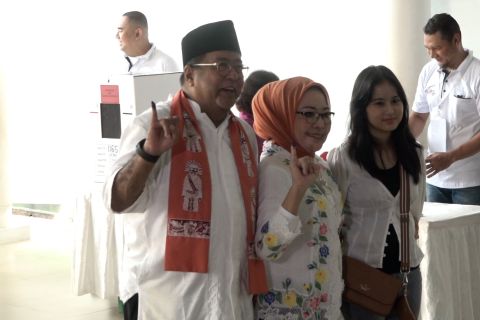 Rano Karno akan sambangi TPS Megawati Soekarnoputri