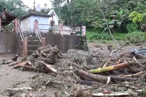 Banjir bandang di Sibolangit Deli Serdang, empat orang meninggal