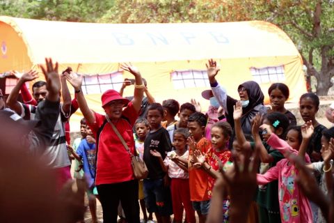 BNPB perluas titik pengungsian seiring peningkatan erupsi Lewotobi