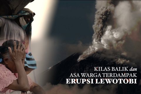 Kilas balik dan asa warga terdampak erupsi Lewotobi