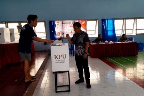 Lapas kelas 2A Palu aman terkendali, 614 warga binaan ikut mencoblos