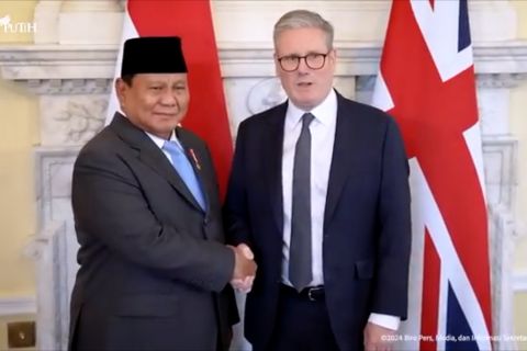 Prabowo bertemu PM Inggris di London, sepakat eratkan kerja sama