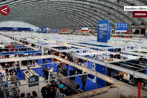 Pameran perdagangan peralatan kelautan ditutup di Amsterdam