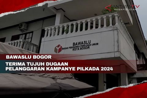 Bawaslu Bogor terima tujuh dugaan pelanggaran kampanye Pilkada 2024