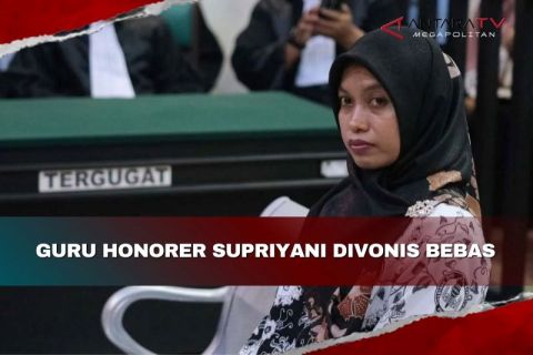 Guru honorer Supriyani divonis bebas