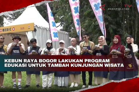 Kebun Raya Bogor lakukan program edukasi untuk tambah kunjungan wisata