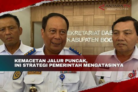 Kemacetan Jalur Puncak, ini strategi pemerintah mengatasinya