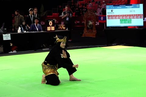 Puspa Arum ingin "hattrick" emas di kejuaraan dunia pencak silat