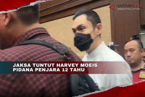 Jaksa tuntut Harvey Moeis pidana penjara 12 tahun