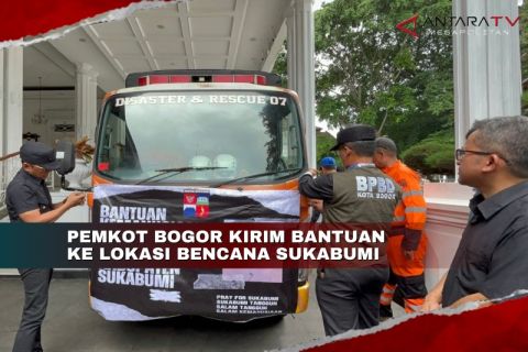 Pemkot Bogor kirim bantuan ke lokasi bencana di Sukabumi