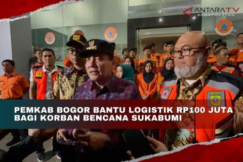 Pemkab Bogor kirim bantuan Rp100 juta untuk korban bencana Sukabumi