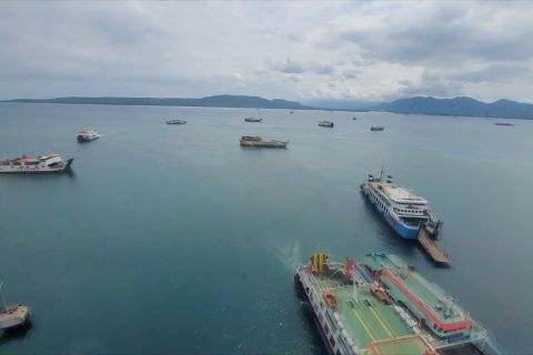 Patroli udara di Selat Bali, Basarnas pastikan libur akhir tahun aman