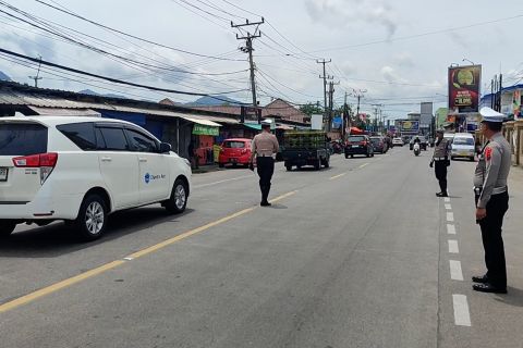 Polres Cilegon siapkan rekayasa lalu lintas di jalur wisata Anyer