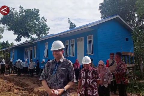 500 unit rumah gratis dibangun bagi masyarakat di Kabupaten Berau