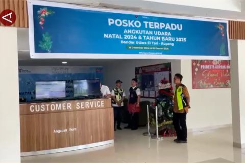 Posko Terpadu AU Bandara El Tari pastikan kesiapan pelayanan