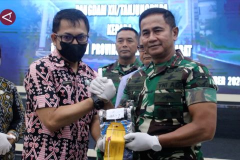 Satgas TNI Perbatasan RI-Malaysia gagalkan penyelundupan 6,2 kg sabu