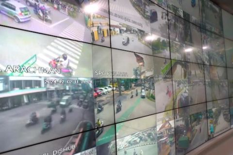 343 CCTV pantau aktivitas ruang publik di Kota Pontianak