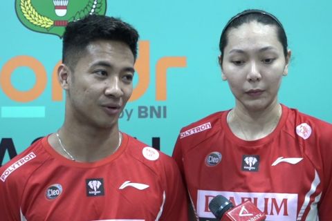 Dejan/Gloria tak sangka tembus turnamen elite BWF World Tour Finals