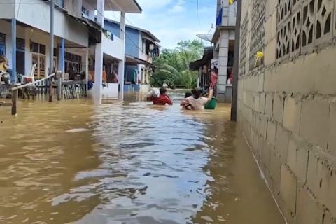 BPBD Kalbar ajak pemerintah dan masyarakat bergandengan tangani banjir