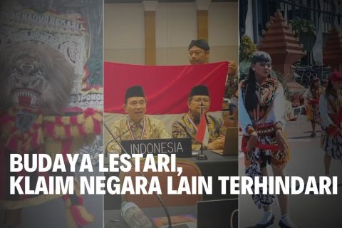 Budaya lestari, klaim negara lain terhindari