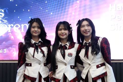 Tiga anggota JKT48 peraih suara tertinggi di Sousenkyo siap tampil