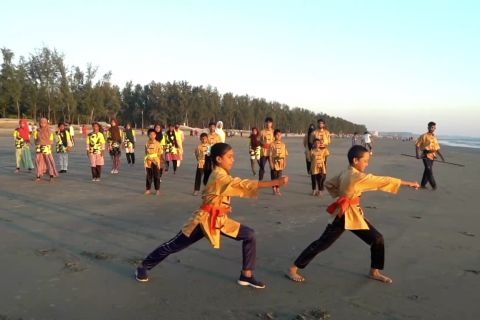 Wushu tengah naik daun di Bangladesh