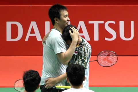 Babak 16 besar Indonesia Masters jadi laga emosional bagi The Daddies