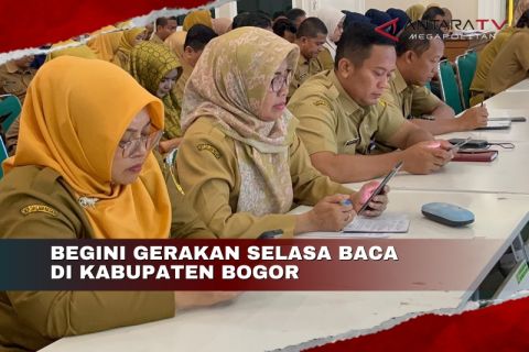 BEGINI GERAKAN SELASA BACA DI KABUPATEN BOGOR