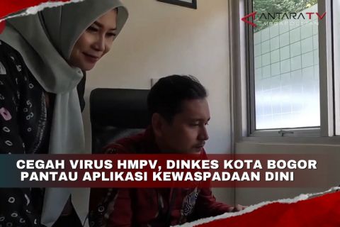 Cegah virus HMPV, Dinkes Kota Bogor pantau aplikasi kewaspadaan dini