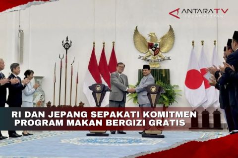 RI dan Jepang sepakati komitmen program Makan Bergizi Gratis