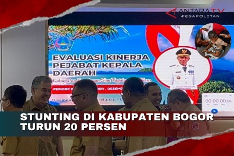 Stunting di Kabupaten Bogor menurun 20 persen