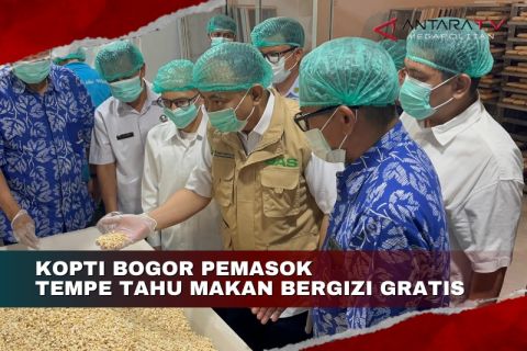 Kopti Bogor pemasok tempe tahu Program MBG