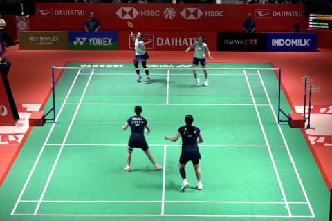 Kalah dari Korea, Ana dan Tiwi terhenti di perempat final