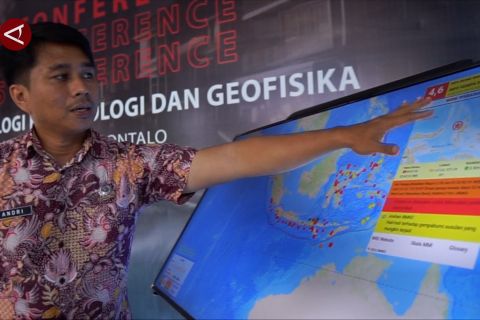 Gorontalo diguncang 1.438 gempa sepanjang tahun 2024