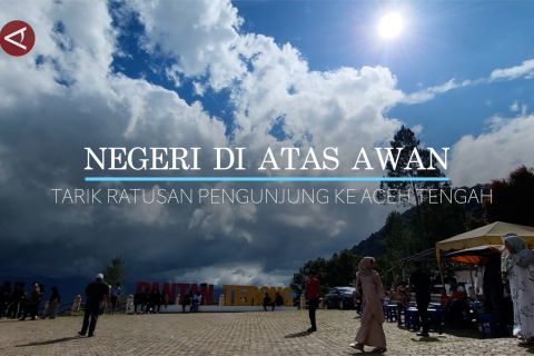 Negeri di atas awan tarik ratusan pengunjung ke Aceh Tengah