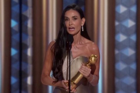 The Substance bawa Demi Moore raih piala di Golden Globe 2025