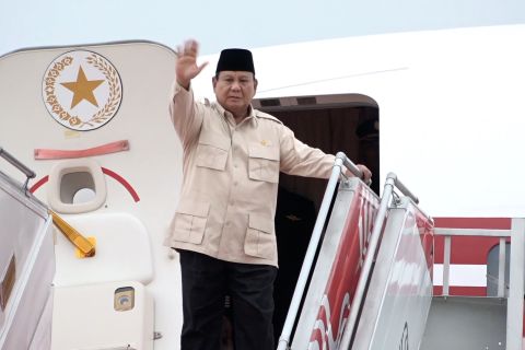 Teken kerja sama bilateral, Presiden Prabowo bertolak ke India