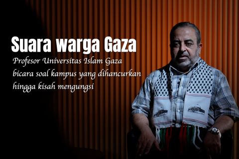 Suara warga Gaza: kampus hancur, mengajar lewat WhatsApp (1)