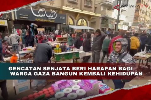 Gencatan senjata beri harapan bagi warga Gaza bangun kembali kehidupan