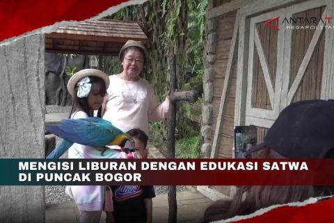 Mengisi liburan dengan edukasi satwa di Puncak Bogor