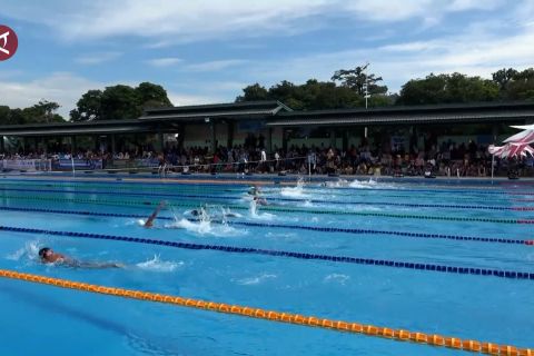 Korem 032/WRB di Sumbar gelar kompetisi renang untuk cegah tawuran