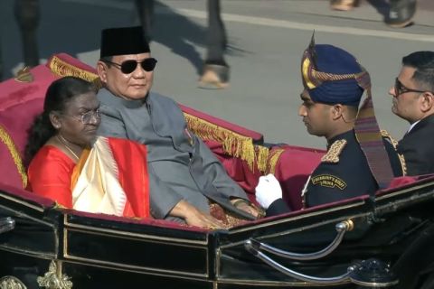 Presiden Prabowo jadi tamu utama pada HUT ke-76 Republik India - VIDEO