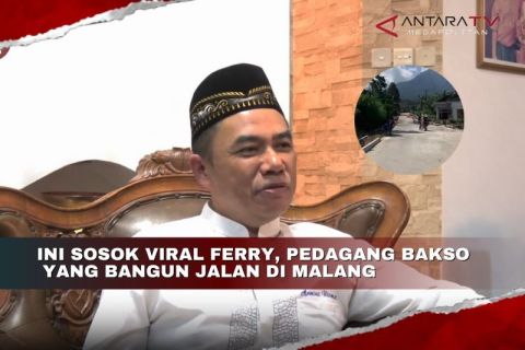 Ini sosok viral Ferry, pedagang bakso yang bangun jalan di Malang