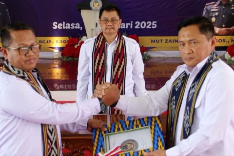 Kalapas Pontianak baru lanjutkan program ketahanan pangan dan bansos