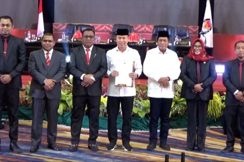 KPU tetapkan Andi Sumangerukka sebagai Gubernur Sulawesi Tenggara