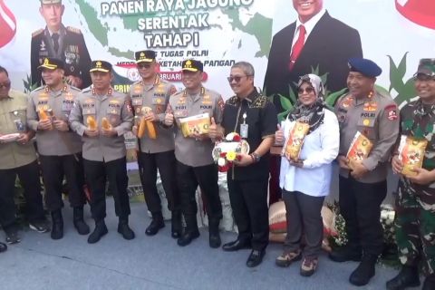 Polri Panen Raya jagung tahap pertama di 18 provinsi