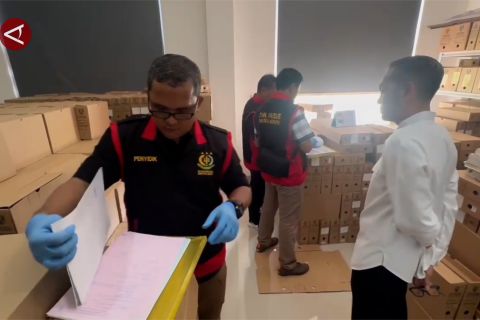 Kejati Sumsel geledah Kantor Dinas PUPR Banyuasin