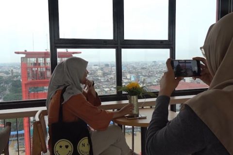 Sudah 100 persen siap, Menara Ampera Palembang dibuka secara terbatas