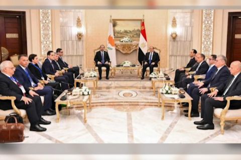 Presiden Mesir dan Siprus bahas rekonstruksi Gaza