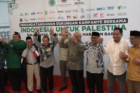 Kemenlu gelar kampanye bersama untuk galang dana bantuan Palestina